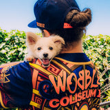 Ganja White Night Wobble Coliseum III Baseball Jersey Baseball Jersey Wobble Coliseum III Baseball Jersey - S