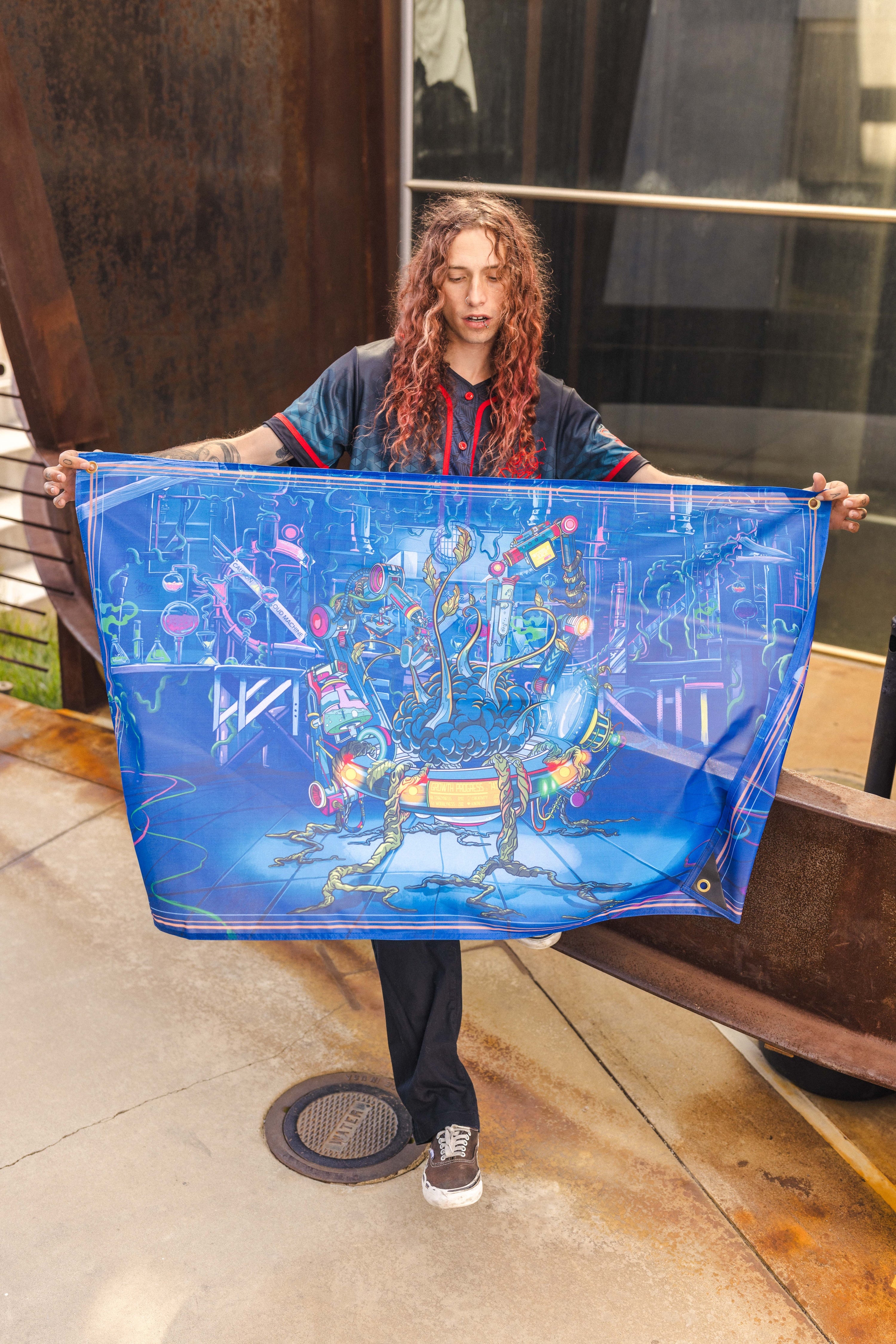 Ganja White Night Bassline 2.0 Flag Flag Bassline 2.0 Flag - Default Title