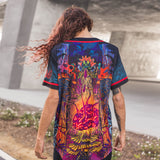 Ganja White Night Bassline 2.0 Reversible Baseball Jersey Baseball Jersey Bassline 2.0 Reversible Baseball Jersey - XS