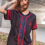 Ganja White Night Bassline 2.0 Reversible Baseball Jersey Baseball Jersey Bassline 2.0 Reversible Baseball Jersey - XS