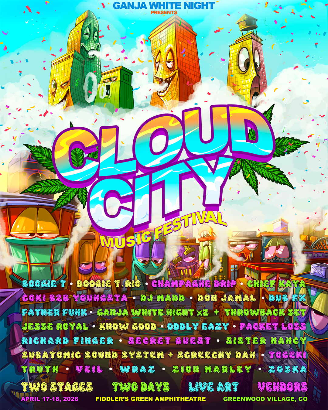 Cloud City 2026 Lineup