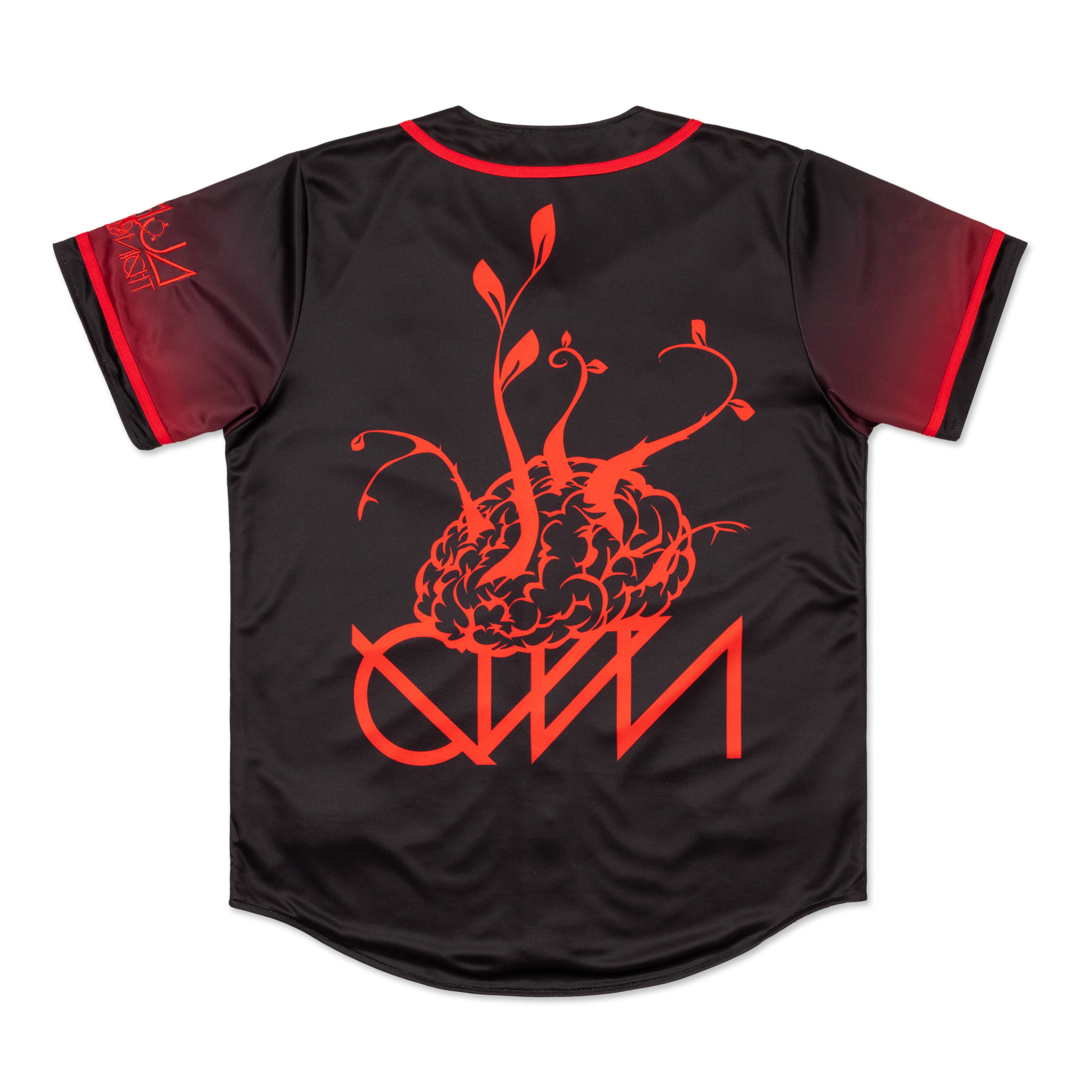 Ganja White Night Bassline 2.0 Reversible Baseball Jersey Baseball Jersey Bassline 2.0 Reversible Baseball Jersey - XS