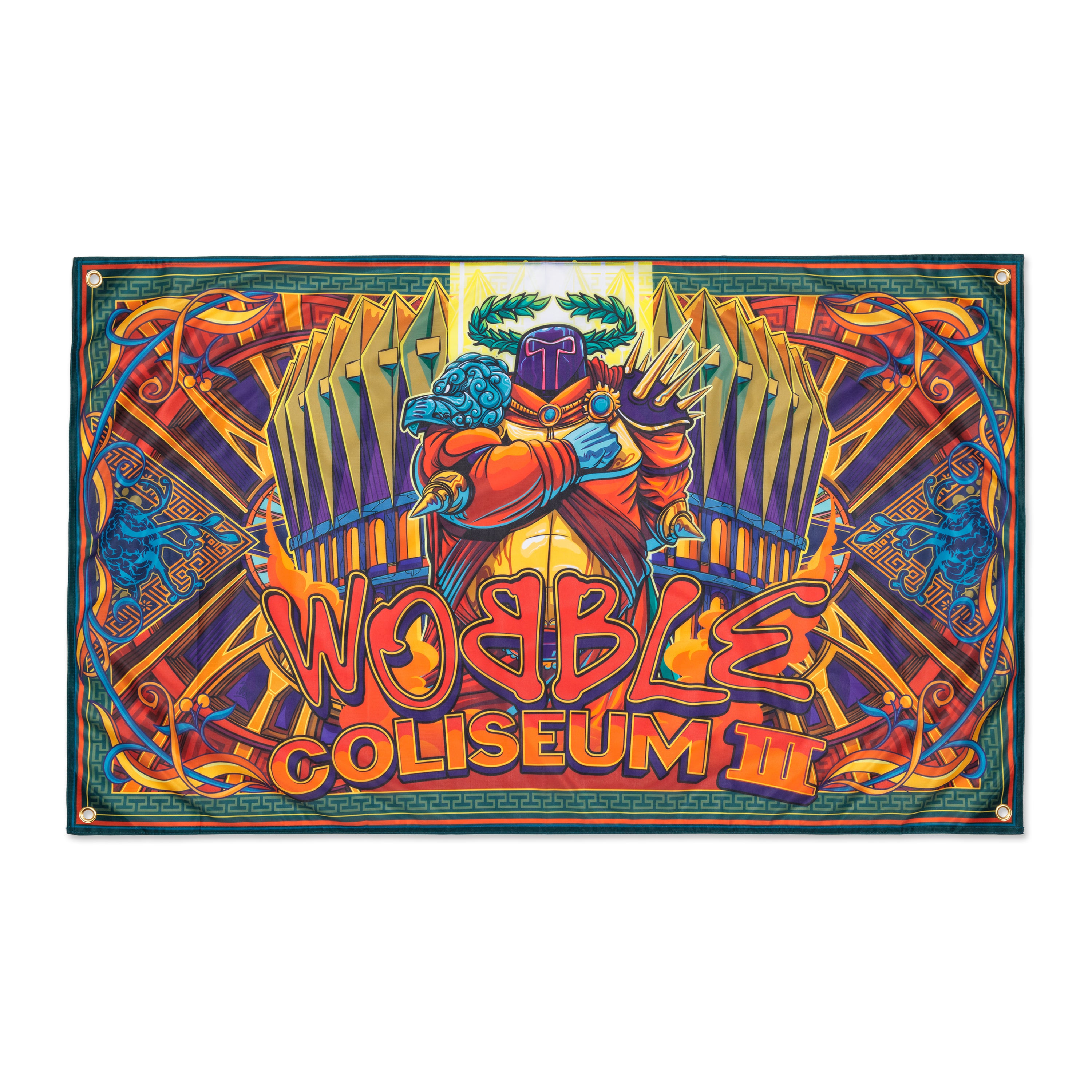 Ganja White Night Wobble Coliseum III Flag Flag Wobble Coliseum III Flag - Default Title