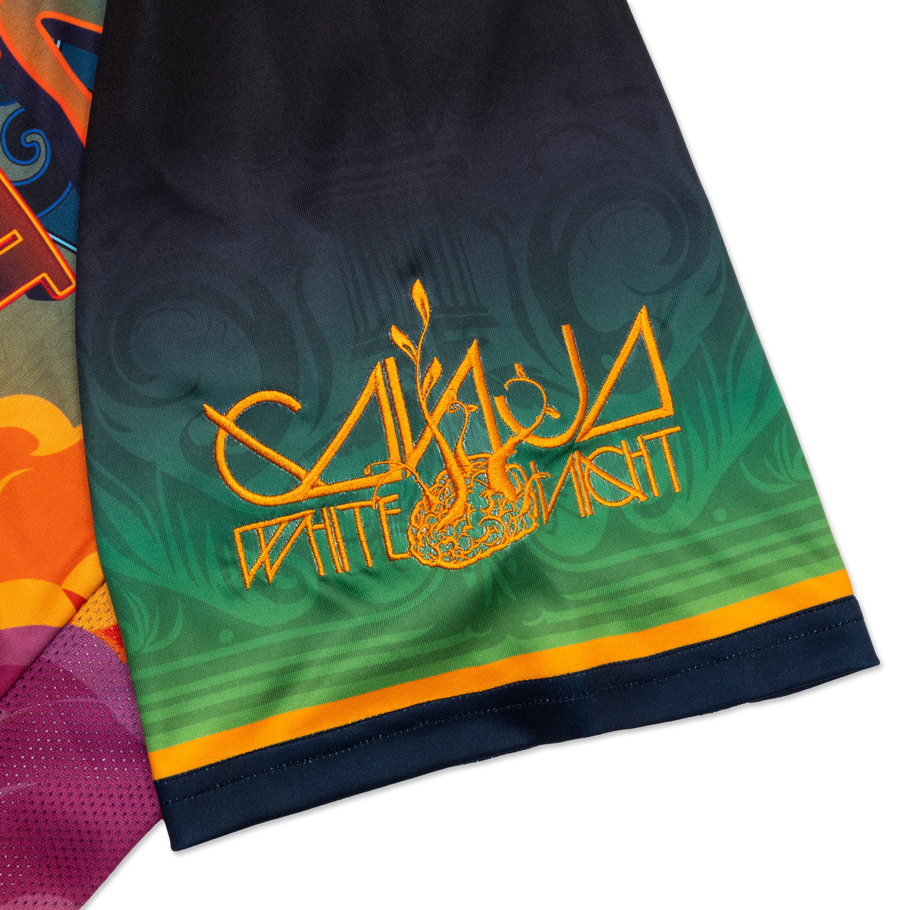 Ganja White Night Wobble Coliseum III Soccer Jersey Soccer Jersey Wobble Coliseum III Soccer Jersey - S