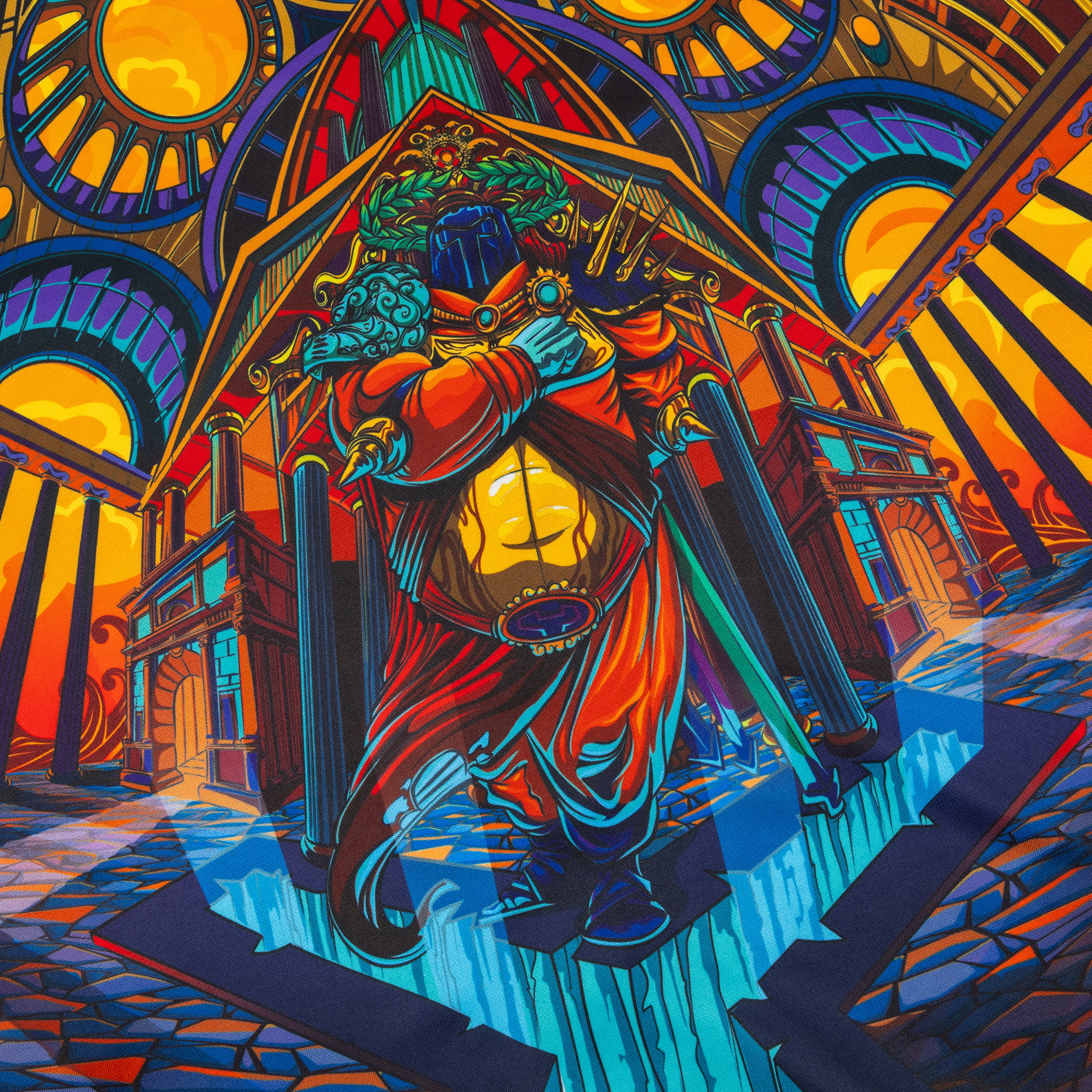 Ganja White Night Wobble Coliseum III Baseball Jersey Baseball Jersey Wobble Coliseum III Baseball Jersey - S