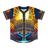 Ganja White Night Wobble Coliseum III Baseball Jersey Baseball Jersey Wobble Coliseum III Baseball Jersey - S