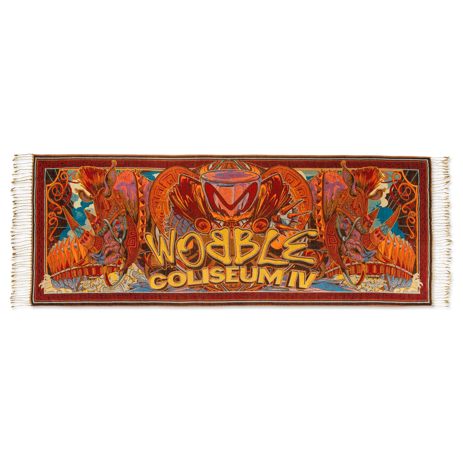 Wobble Coliseum IV Pashmina – Ganja White Night