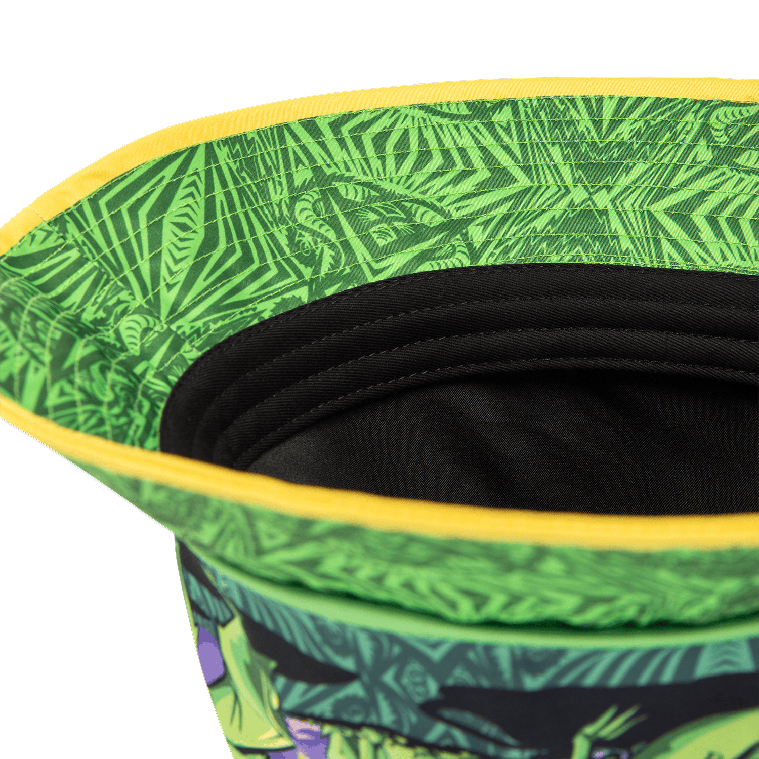 Dark Wobble Cat Bucket Hat