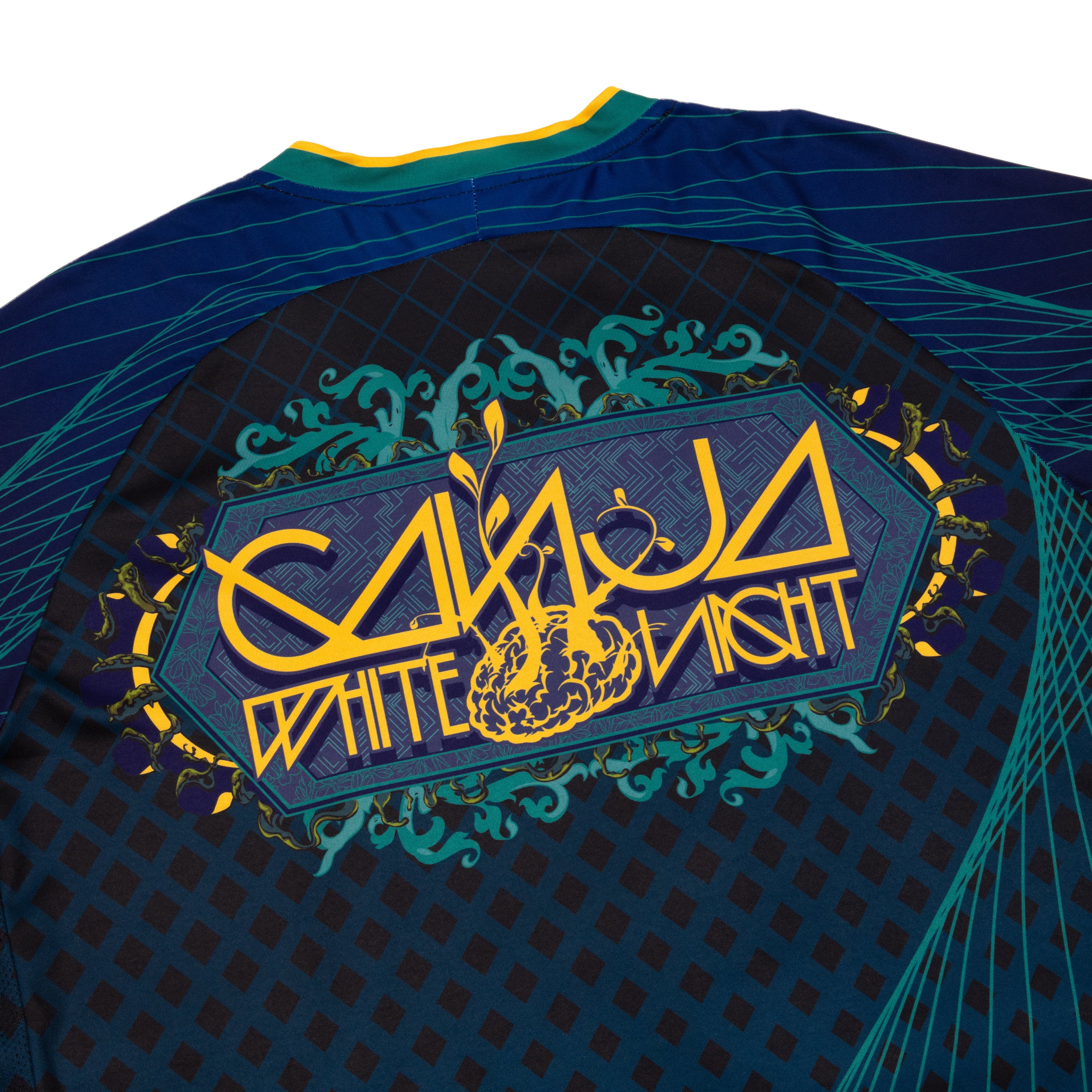 Ganja White Night Bassline 2.0 Soccer Jersey Soccer Jersey Bassline 2.0 Soccer Jersey - S