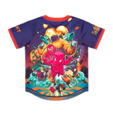 Ganja White Night LIMITED EDITION GANJA WHITE NIGHT x BOOGIE T REVERSIBLE JERSEY Baseball Jersey LIMITED EDITION GANJA WHITE NIGHT x BOOGIE T REVERSIBLE JERSEY - S