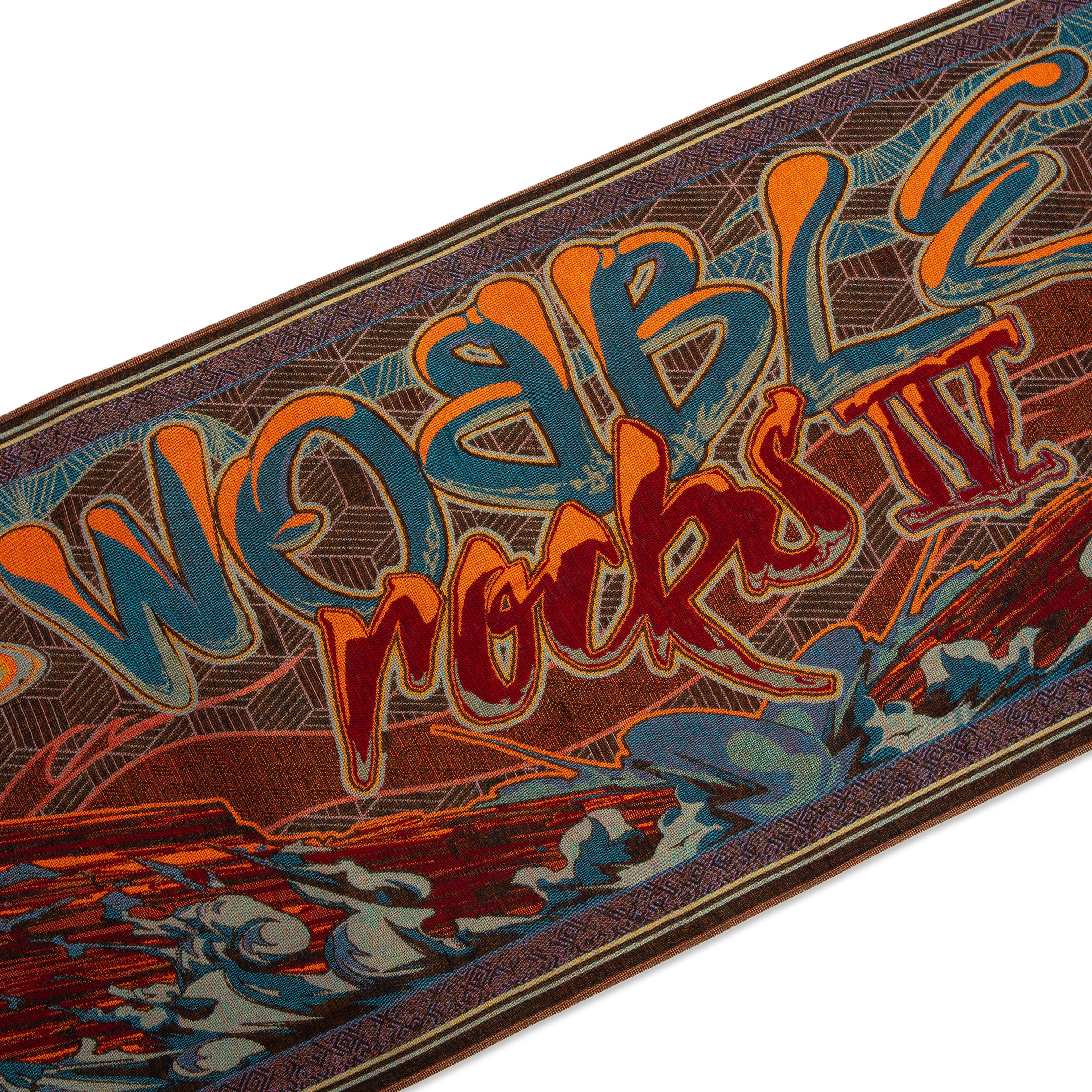 Wobble Rocks IV Pashmina – Ganja White Night