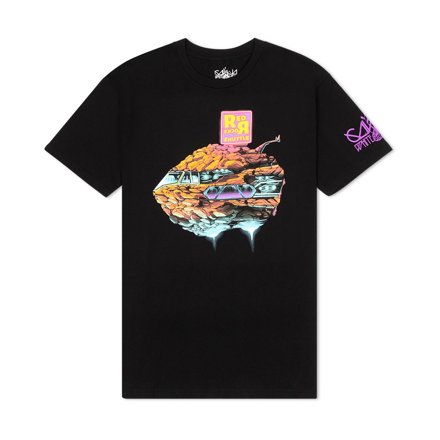 Wobble Rocks IV Tee – Ganja White Night