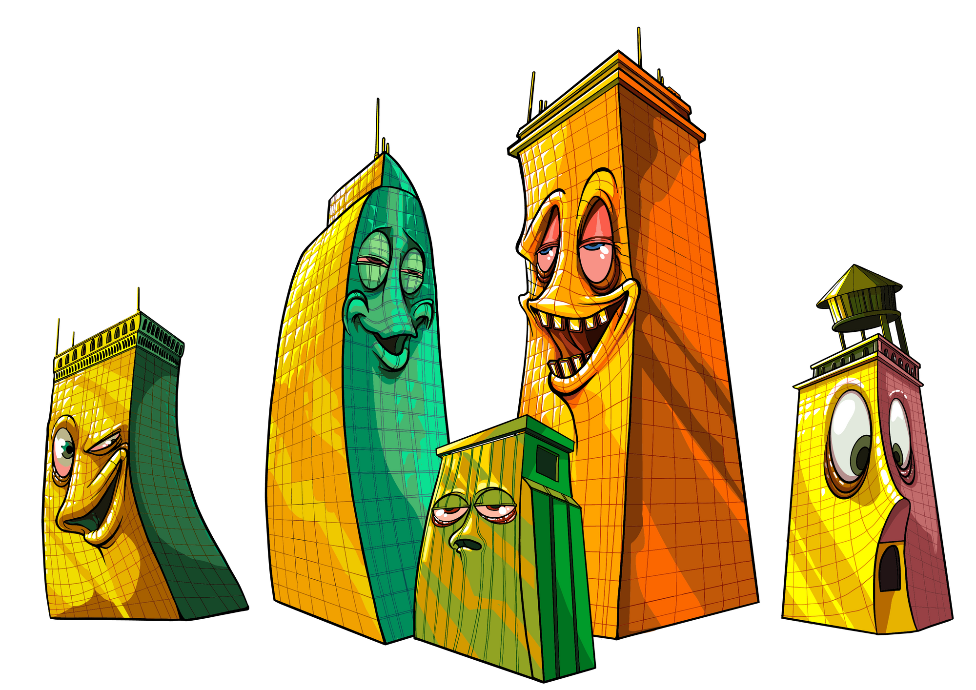 Cloud City Skyline